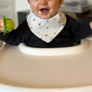 Bavoir bandana "Etoiles de Gabin" -  Collection Gabin