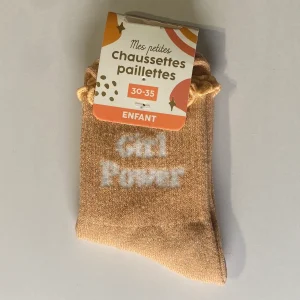 Chaussettes à paillettes GIRL POWER
