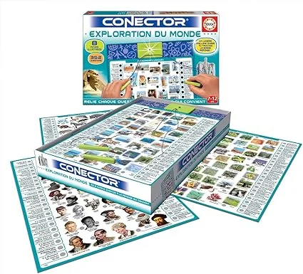 Coffret Montessori j’associe et j’apprends EXPLORATION DU MONDE