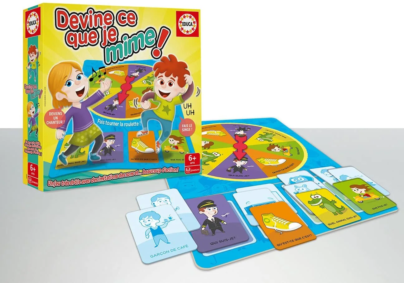 Jeu d’imitation « Devine ce que je mime »