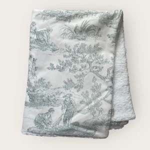 Courverture Toile de Jouy