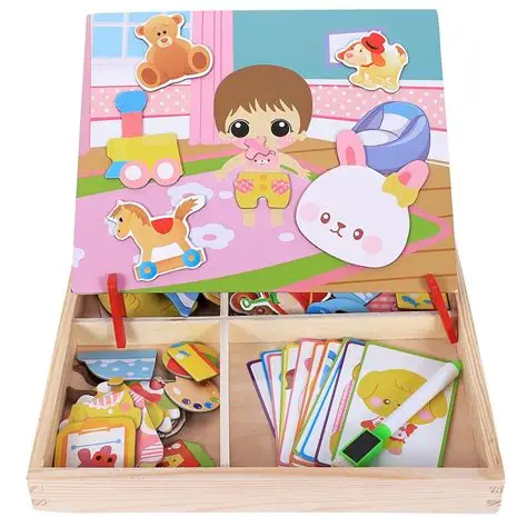 Jeu magnétique Habiller bébé – Image 4