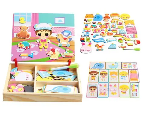 Jeu magnétique Habiller bébé – Image 3