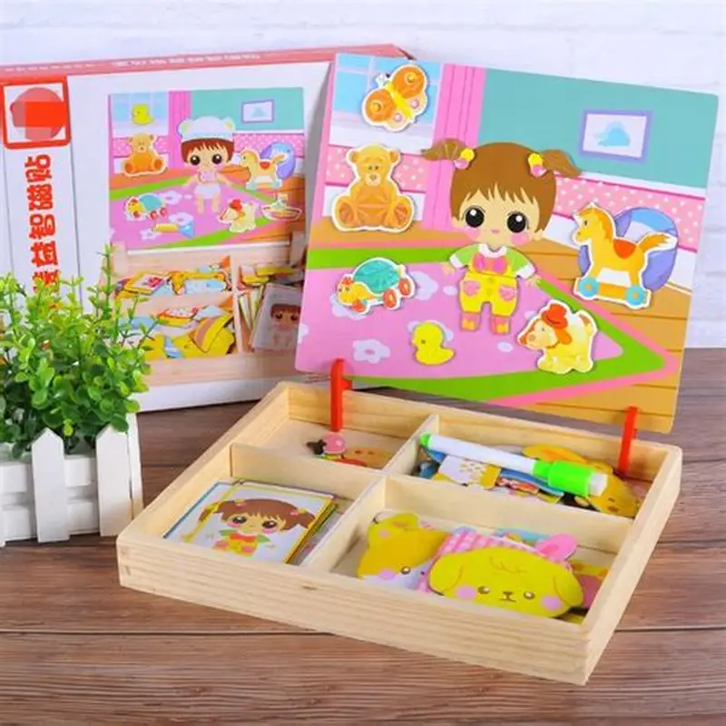 Jeu magnétique Habiller bébé