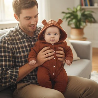 Barboteuse hiver | Coton Bio – Image 2