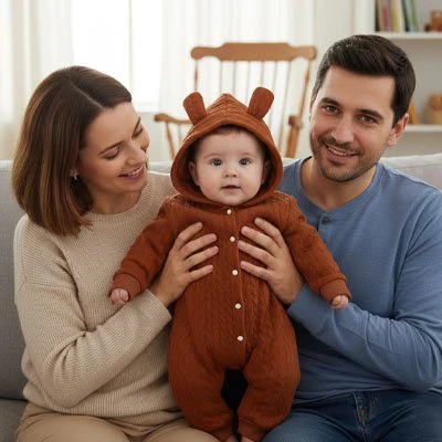 Barboteuse hiver | Coton Bio – Image 3