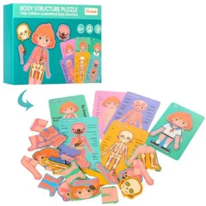 Jeu découverte du corps humain – fille