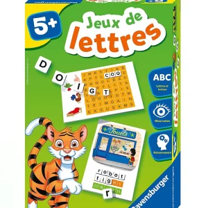 Jeu éducatif lettres et mots croisés – 5 ans +