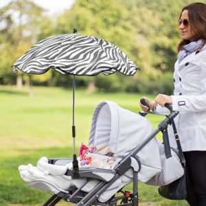 Ombrelle pour poussette | UPF50+ Protection Universelle