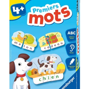 Jeu Educatif Premiers mots Préparation à la lecture Apprentissage ludique des lettres et des syllabes