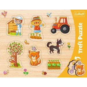 Puzzle du village – 7 pièces