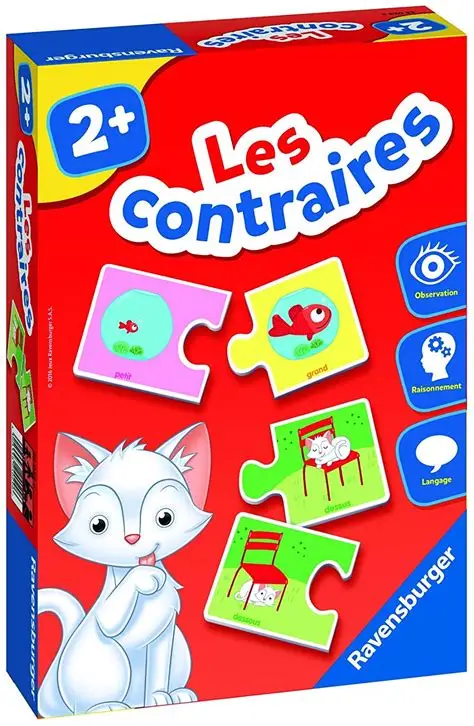Le jeu des contraires – 2 ans + – Image 2